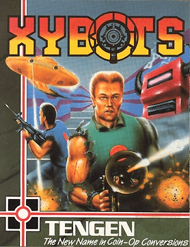 Xybots box art for ZX Spectrum